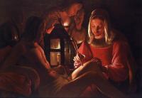 Georges de La Tour - St Irene Removing Arrows from St Sebastians Leg